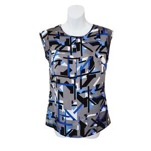 The Limited Vintage Retro Style Geometric Print Tank Top XS